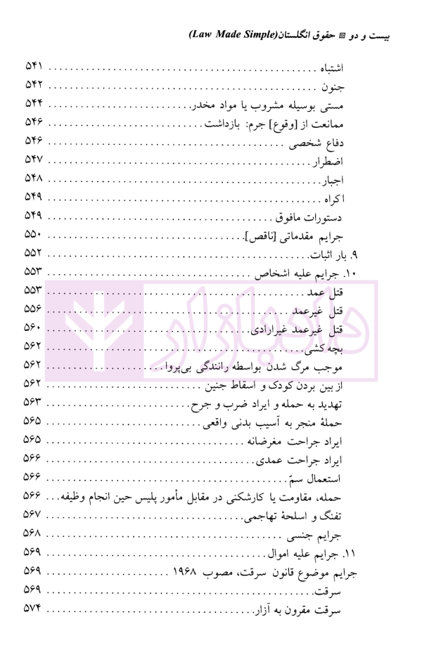 ترجمه کامل LAW MADE SIMPLE | صغیری