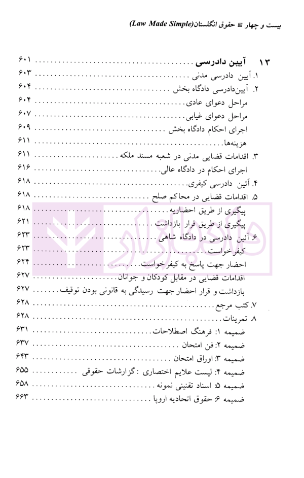 ترجمه کامل LAW MADE SIMPLE | صغیری