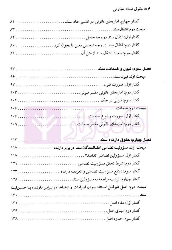 حقوق اسناد تجارتی - حقوق تجارت (3) | دکتر کاویانی