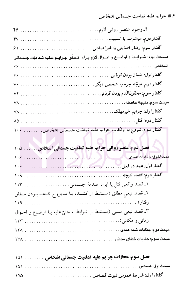 حقوق جزای اختصاصی (3) جرایم علیه تمامیت جسمانی اشخاص | دکتر میرمحمد صادقی