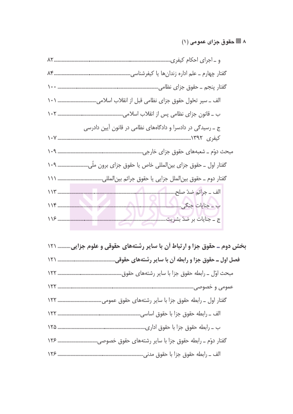 حقوق جزای عمومی 1 | دکتر شامبیاتی