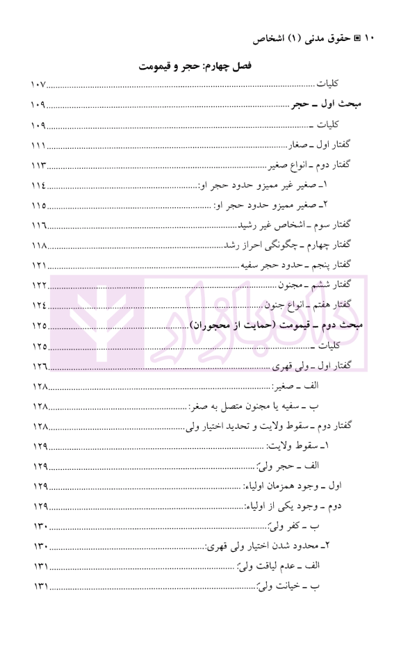 حقوق مدنی (1) اشخاص | دکتر یوسف زاده