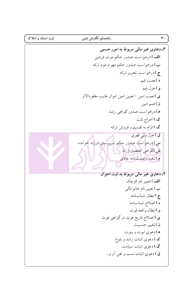 راهنمای نگارش ثبتی 1 (ثبت اسناد و املاک) | اخترنیا