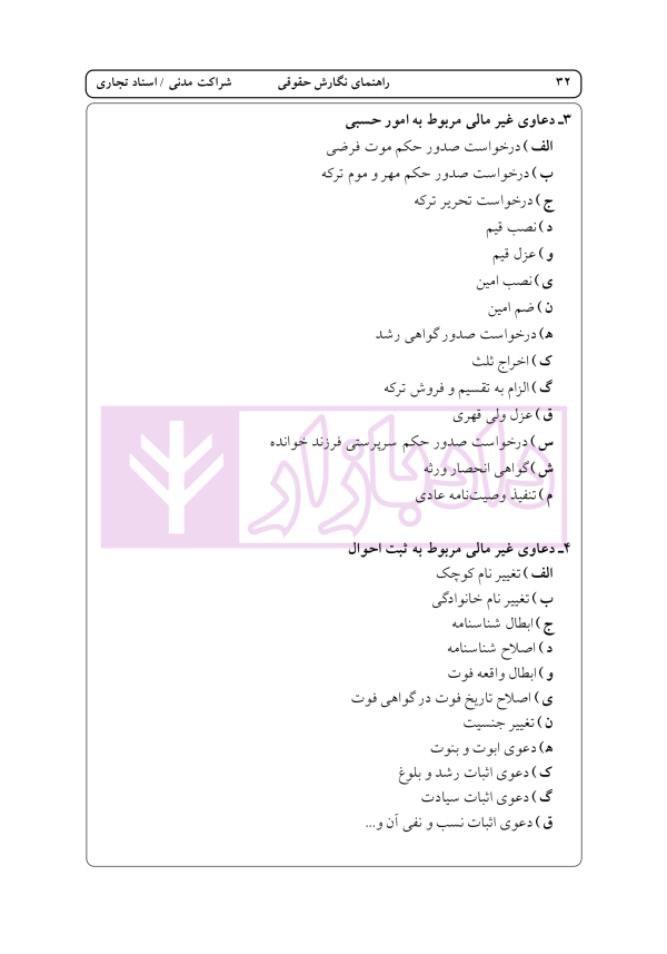 راهنمای نگارش حقوقی (شراکت مدنی -اسناد تجاری) | اخترنیا