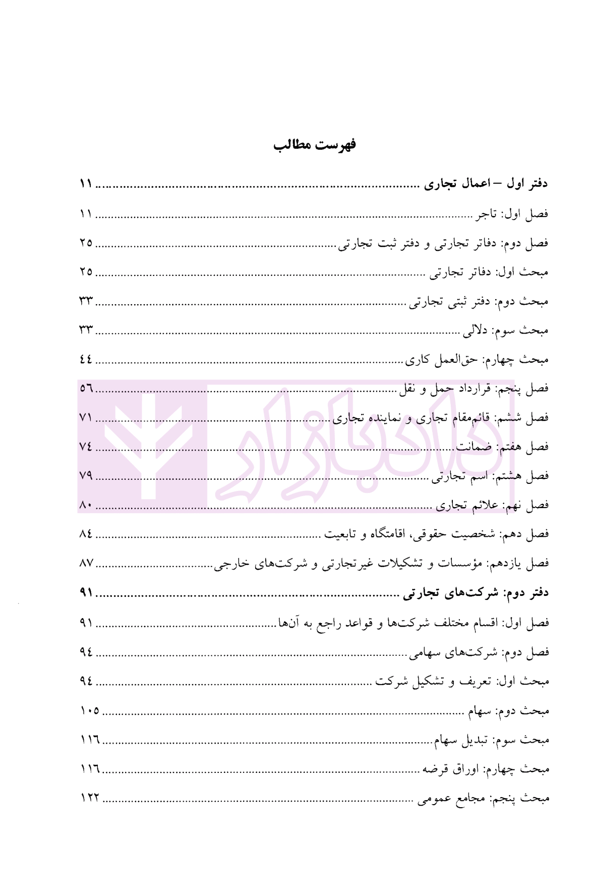مجموعه سوالات طبقه بندی شده حقوق تجارت نیلوفر حسینی-2