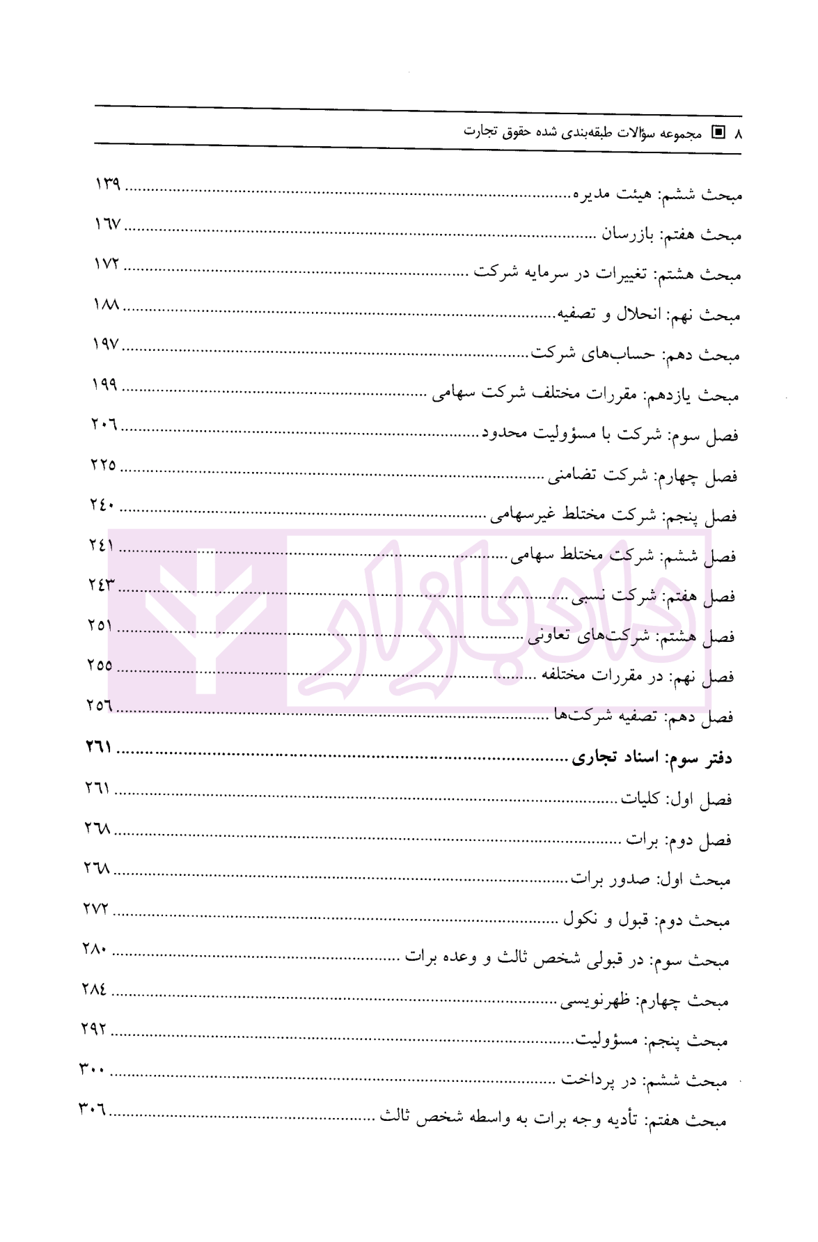مجموعه سوالات طبقه بندی شده حقوق تجارت نیلوفر حسینی-3