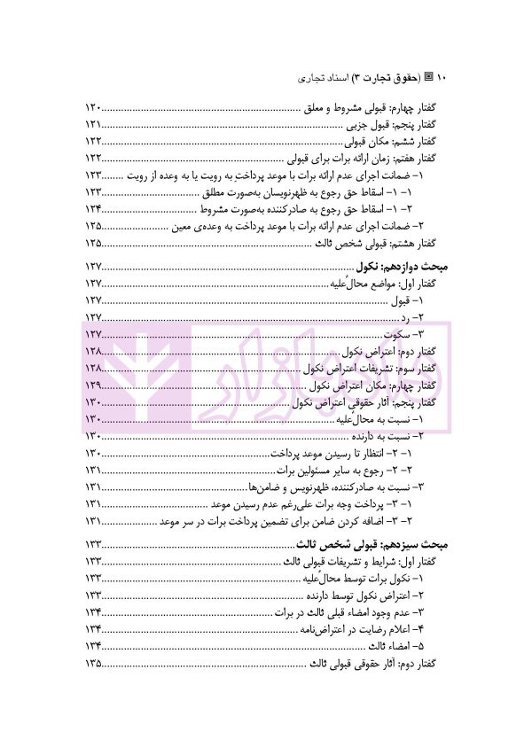 حقوق تجارت 3 (اسناد تجاری) | دکتر ملکوتی