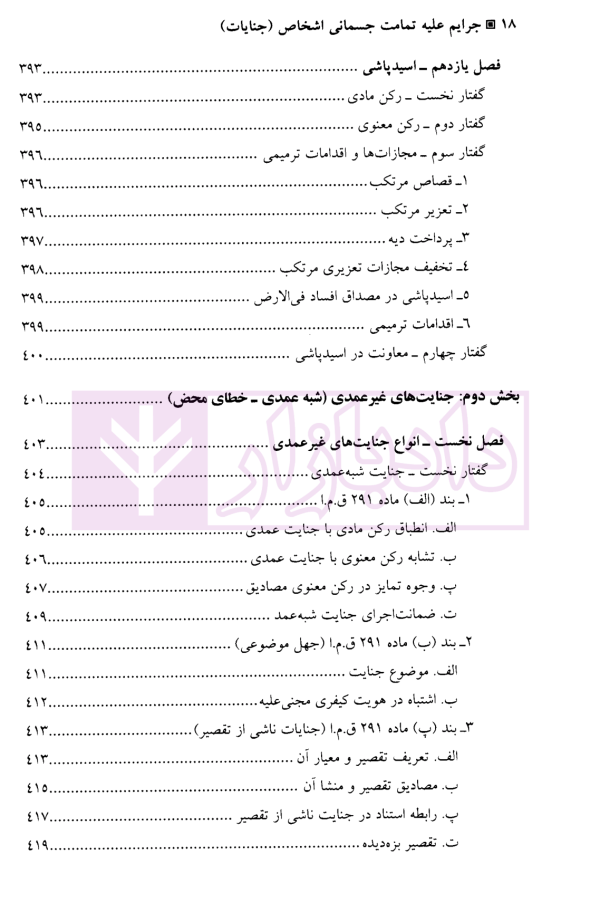 جرایم علیه تمامیت جسمانی اشخاص (جنایات) | دکتر آقایی نیا