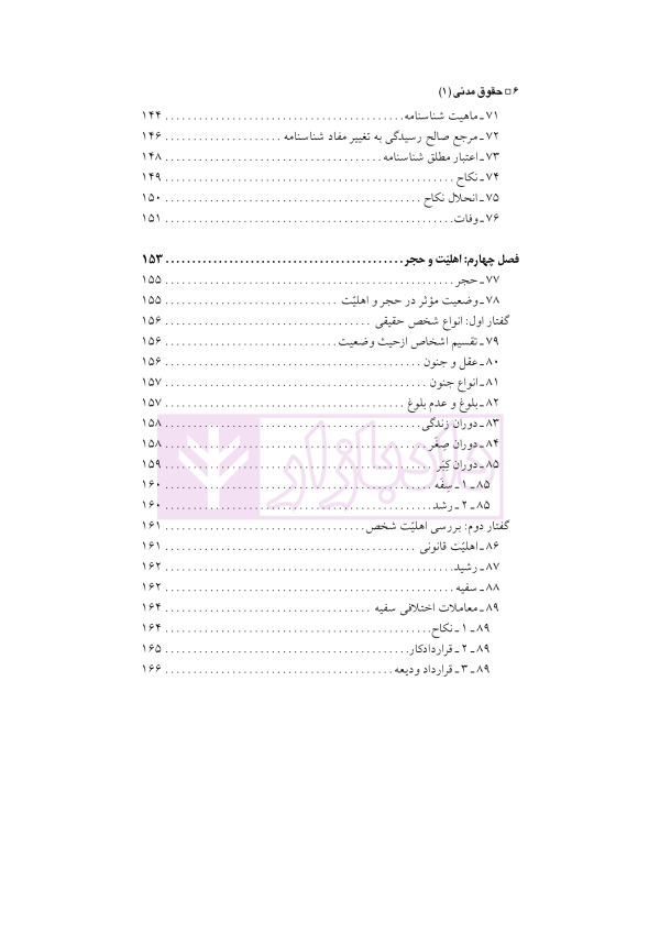 حقوق مدنی (1) اشخاص و حمایت های حقوقی آنان | دکتر باریکلو