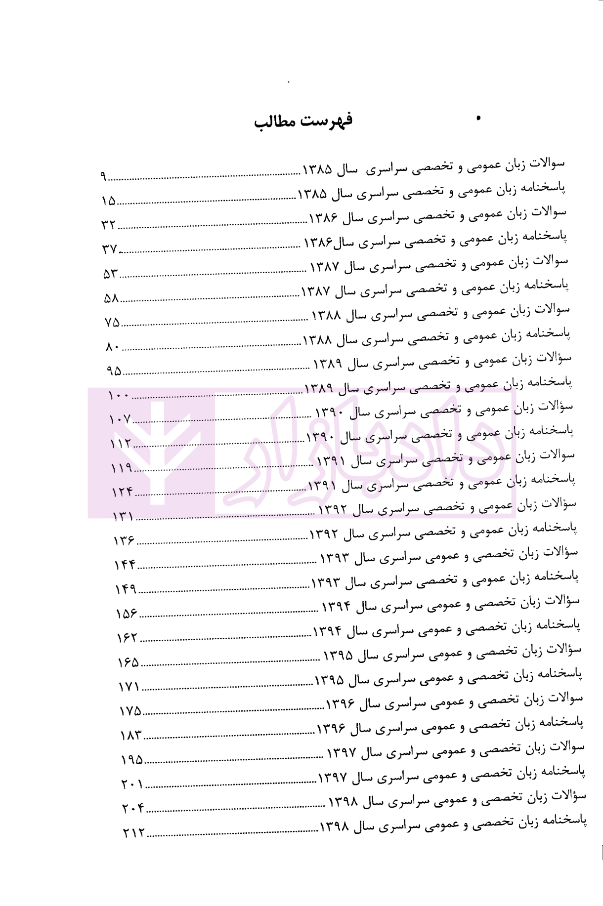 بانک سوالات کارشناسی ارشد حقوق بین الملل 85 تا 98 سراسری و آزاد اندیشه ارشد-1