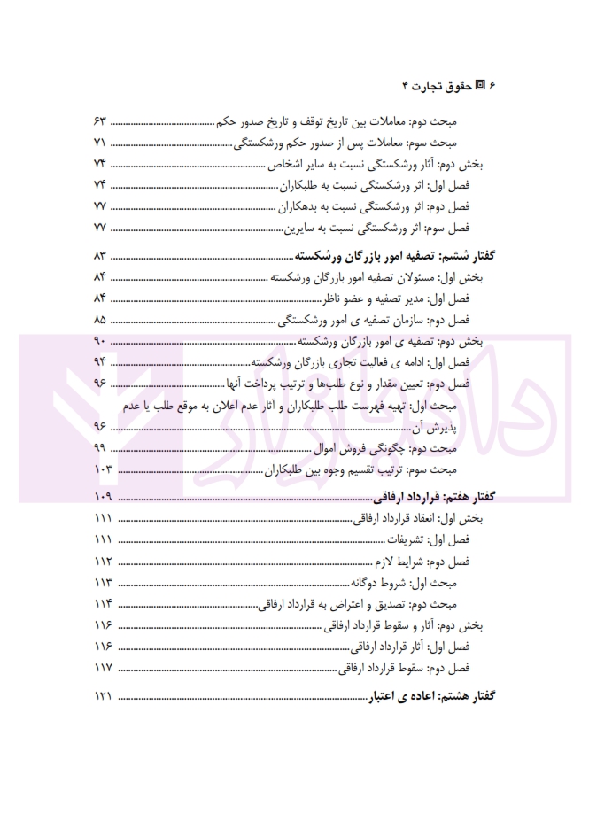 13 حقوق تجارت 4 «ورشکستگی و تصفیه» محمد زاده_002