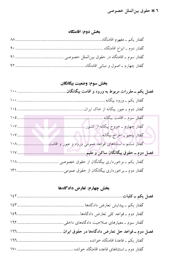 حقوق بین الملل خصوصی | دکتر شریعت باقری