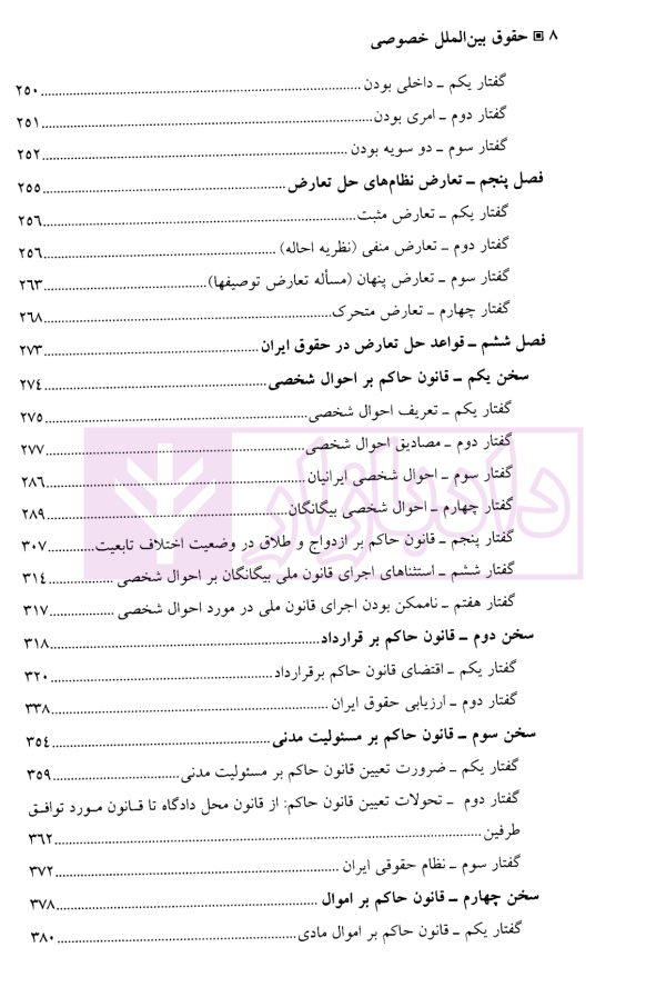 حقوق بین الملل خصوصی | دکتر شریعت باقری