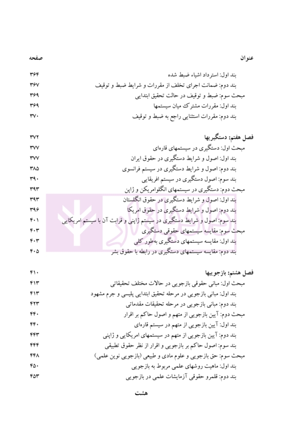 حقوق تحقیقات جنایی (مطالعه تطبیقی) | دکتر انصاری