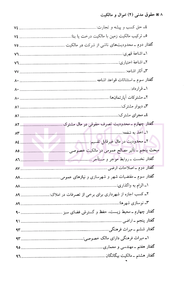 حقوق مدنی (2) اموال و مالکیت | دکتر یوسف زاده