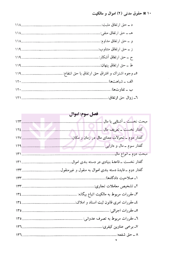 حقوق مدنی (2) اموال و مالکیت | دکتر یوسف زاده