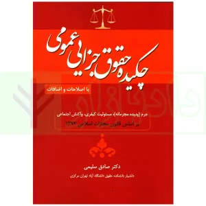 چکیده حقوق جزایی عمومی | دکتر سلیمی