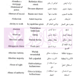 لغات تخصصی حقوق 4 زبانه | زمانی