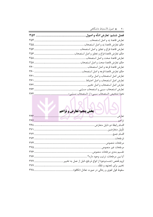 اصول الاستنباط دانشگاهی | شب خیز