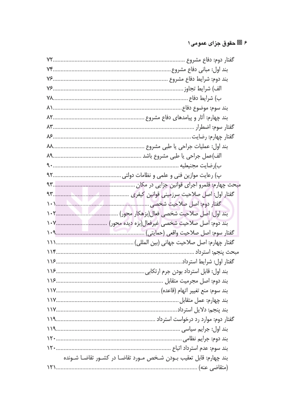 حقوق جزای عمومی 1 | دکتر الهی منش و مرادی اوجقاز