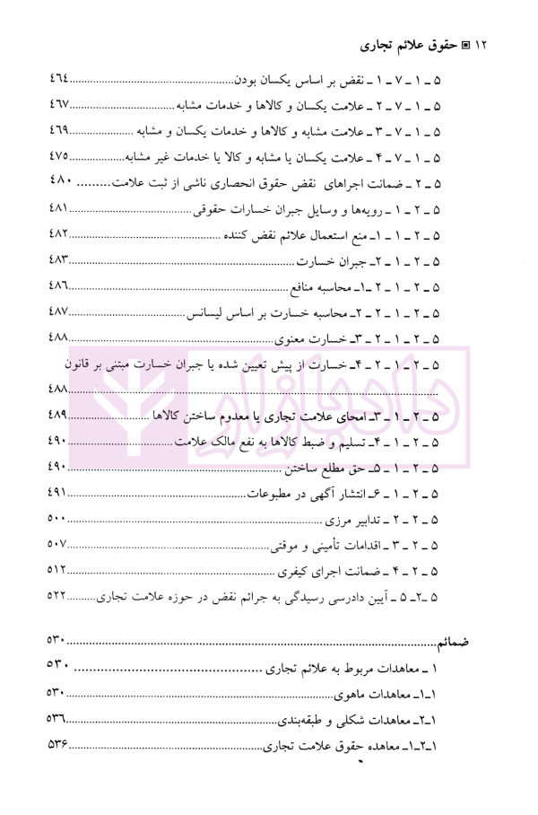 حقوق علائم تجاری | دکتر میرحسینی