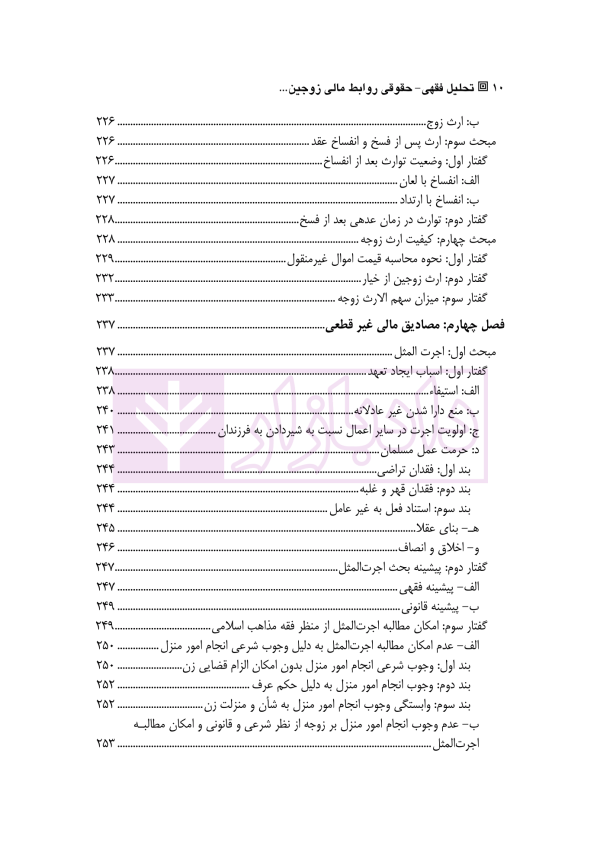 تحلیل فقهی-حقوقی روابط مالی زوجین پس از انحلال عقد نکاح | دکتر رضوی