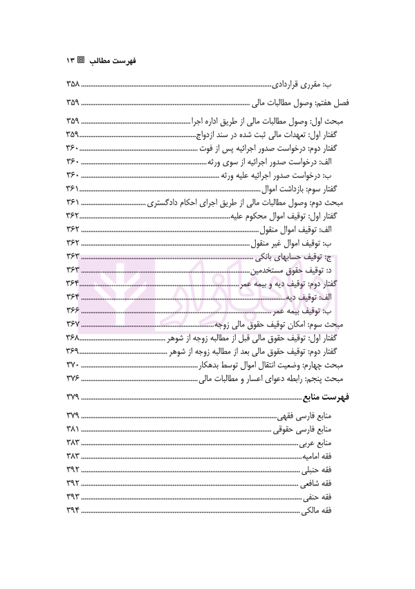 تحلیل فقهی-حقوقی روابط مالی زوجین پس از انحلال عقد نکاح | دکتر رضوی