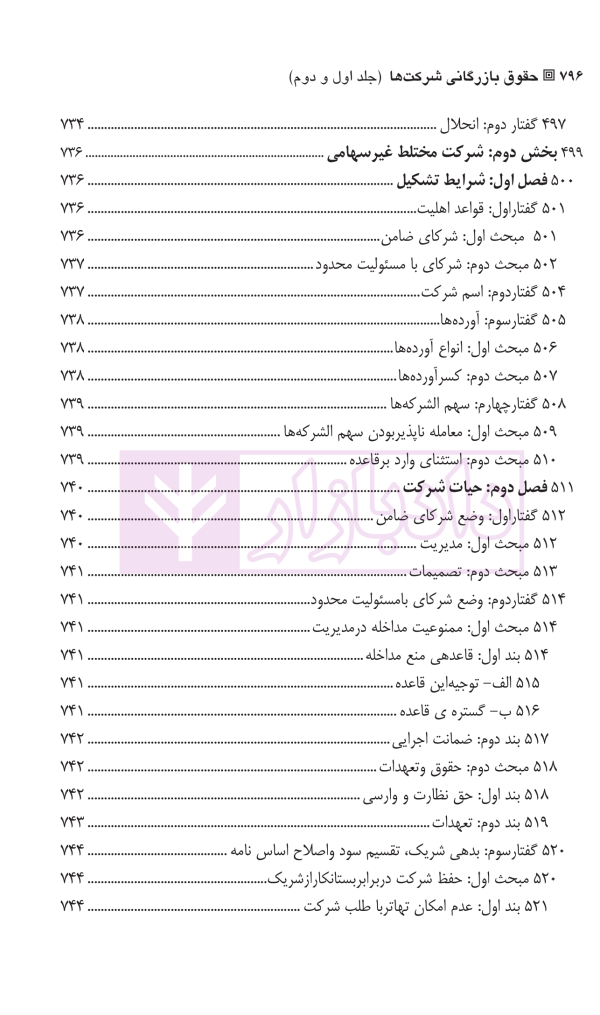 حقوق بازرگانی شرکت ها (جلد اول و دوم) | دکتر صقری