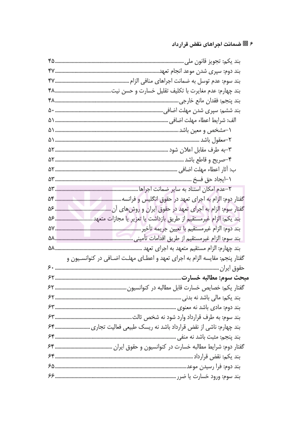 ضمانت اجرا های نقض قرارداد | دکتر فارسانی