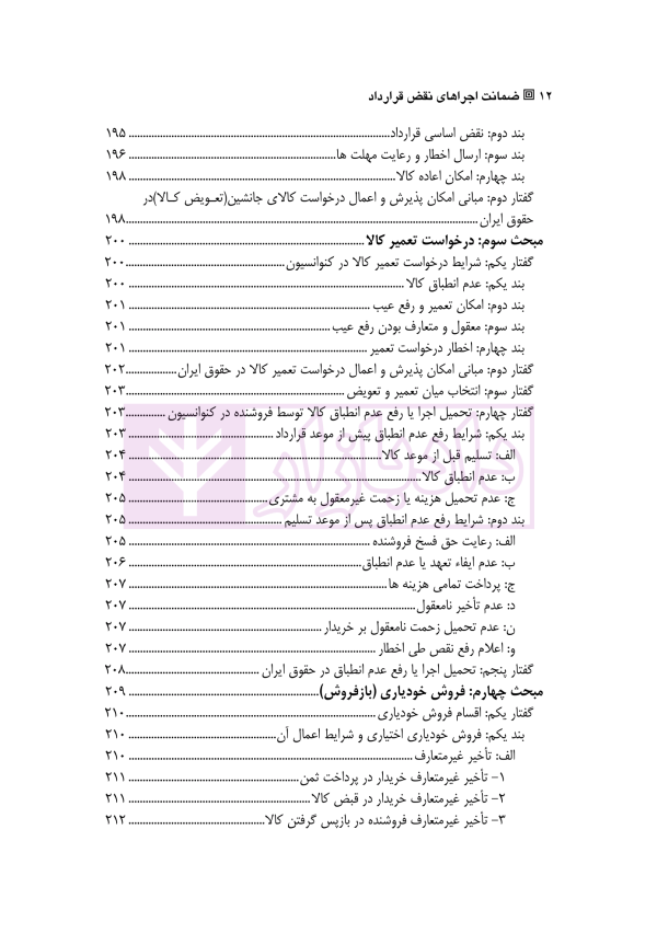 ضمانت اجرا های نقض قرارداد | دکتر فارسانی