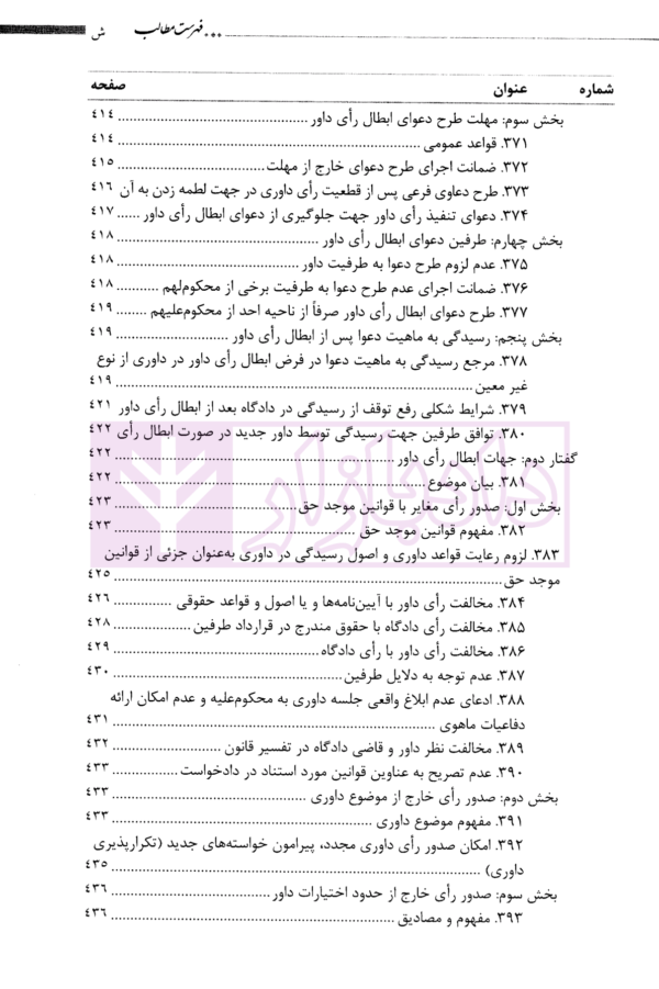 حقوق داوری داخلی | صریحی و روزبهانی