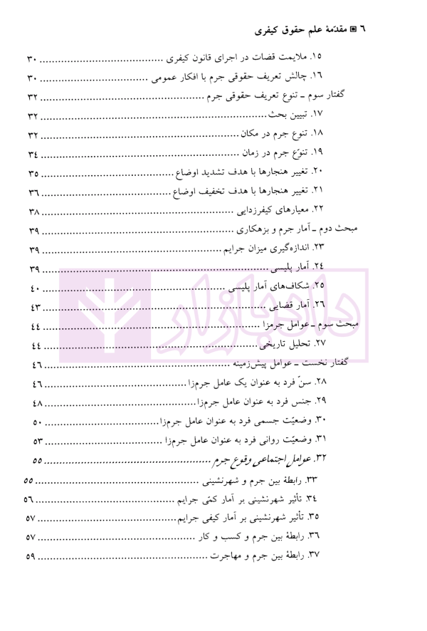 مقدمه علم حقوق کیفری | دکتر جعفری