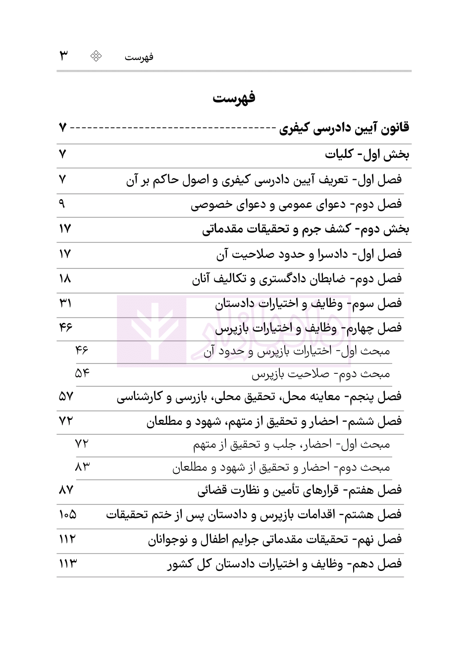 نمونه قانون آیین دادرسی کیفری 1404 هوشیار-01