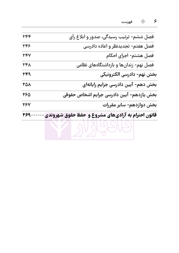 قانون آیین دادرسی کیفری | هوشیار