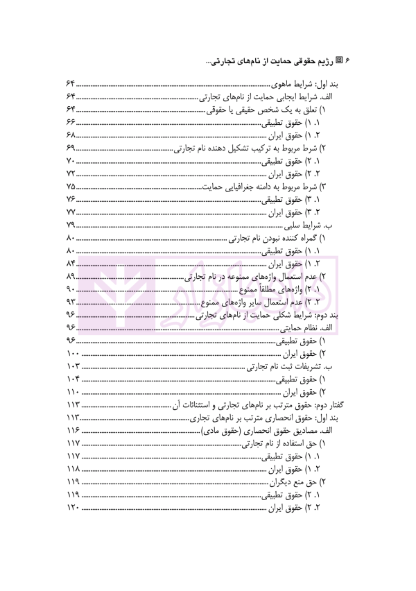 رژیم حقوقی حمایت از نام های تجارتی در قوانین و رویه قضایی ایران | دکتر صادقی و زندوکیلی