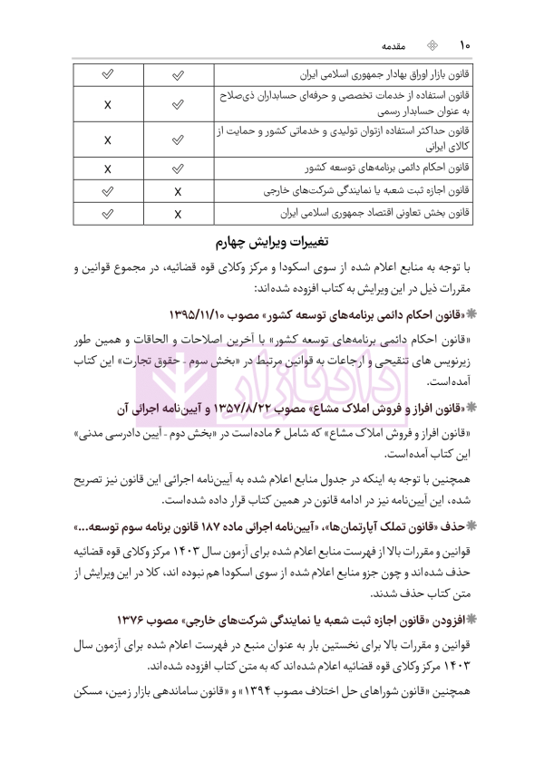 قوانین عام و خاص حقوقی منبع آزمون وکالت | هوشیار