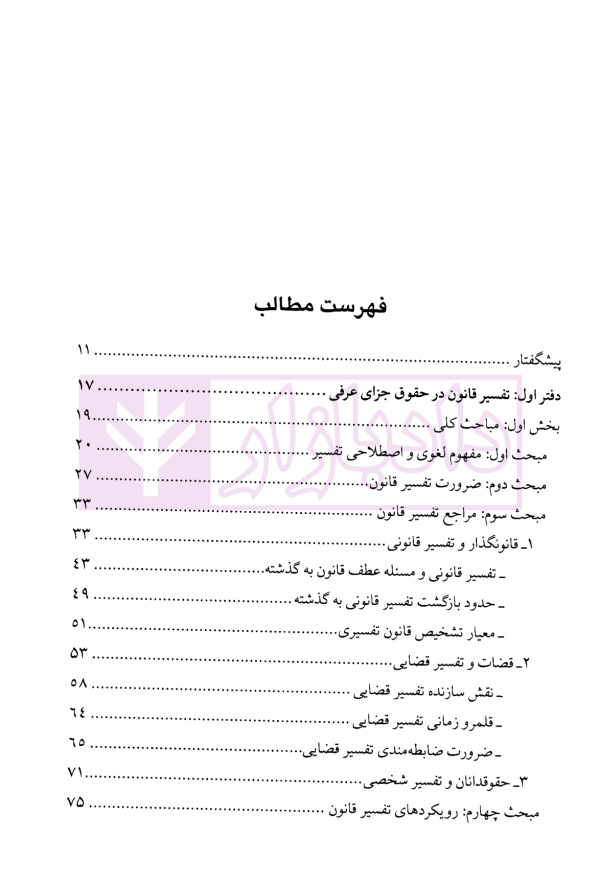 تفسیر قوانین جزایی | دکتر امیدی