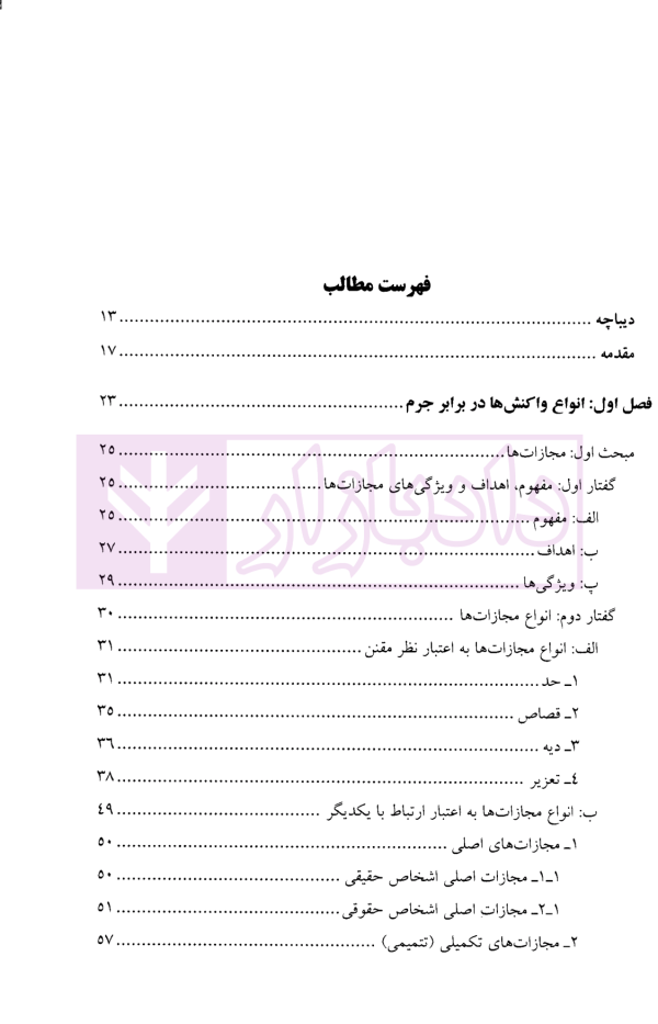 حقوق کیفری عمومی (ضمانت اجرا های کیفری) | دکتر مقدسی