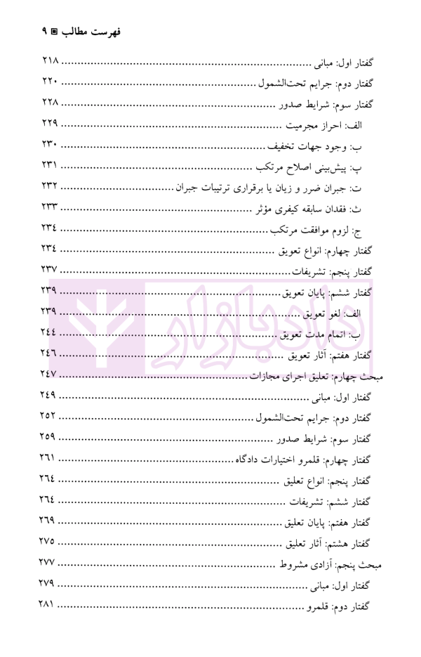 حقوق کیفری عمومی (ضمانت اجرا های کیفری) | دکتر مقدسی