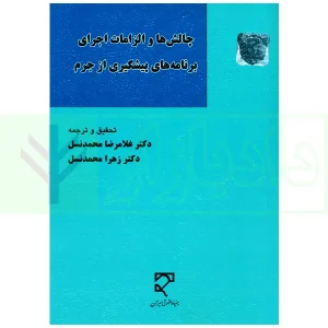 چالش ها و الزامات اجرای برنامه های پیشگیری از جرم | دکتر محمدنسل