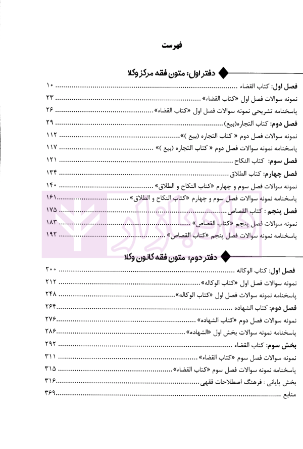 اهم مباحث متون فقه وکالت (آزمون کانون وکلا و مرکز وکلا) | دکتر نامداری