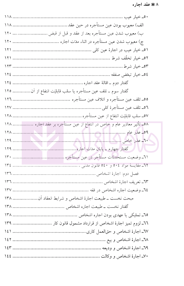 عقد اجاره (مبانی فقهی-تحولات تفنینی) | دکتر دلشاد