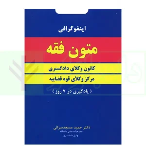 اینفوگرافی متون فقه (کانون وکلای دادگستری و مرکز وکلای قوه قضاییه) | دکتر مسجدسرائی