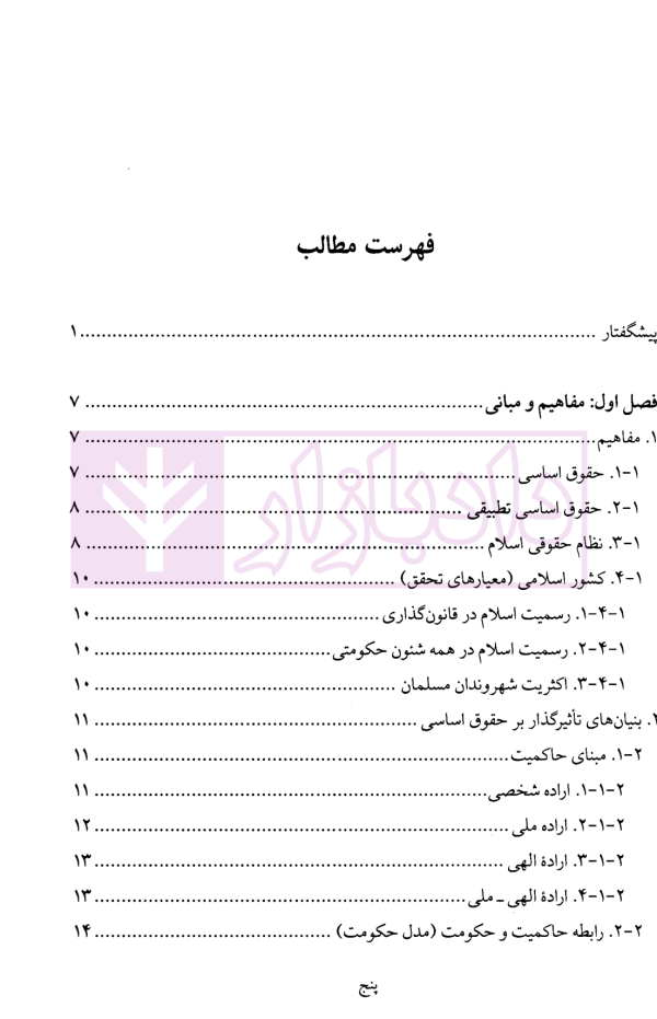 حقوق اساسی کشورهای اسلامی | دکتر جوان آراسته