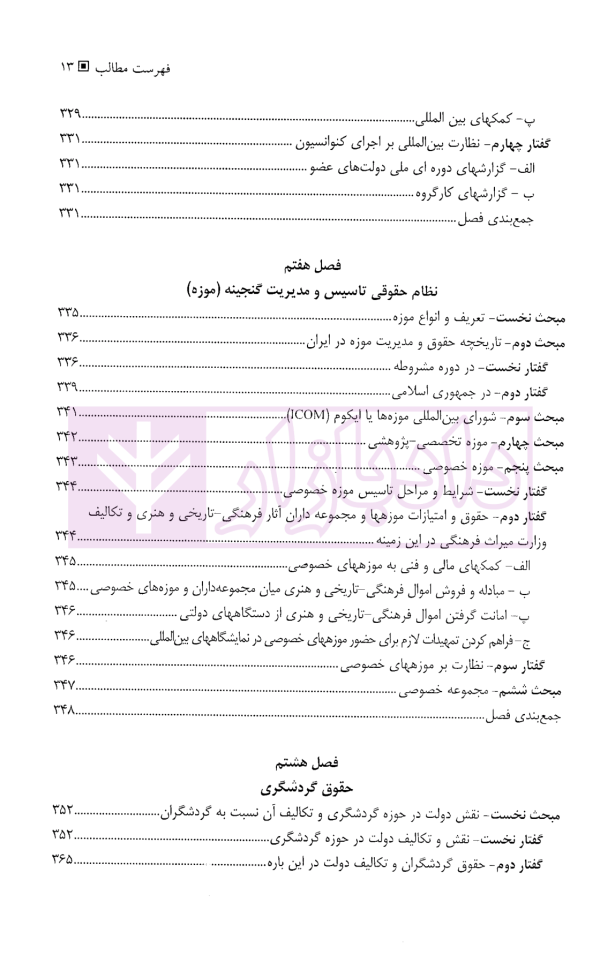 حقوق میراث فرهنگی و گردشگری | دکتر عباسی