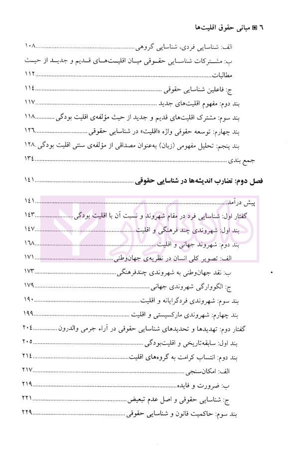 مبانی حقوق اقلیت ها | دکتر صالحی