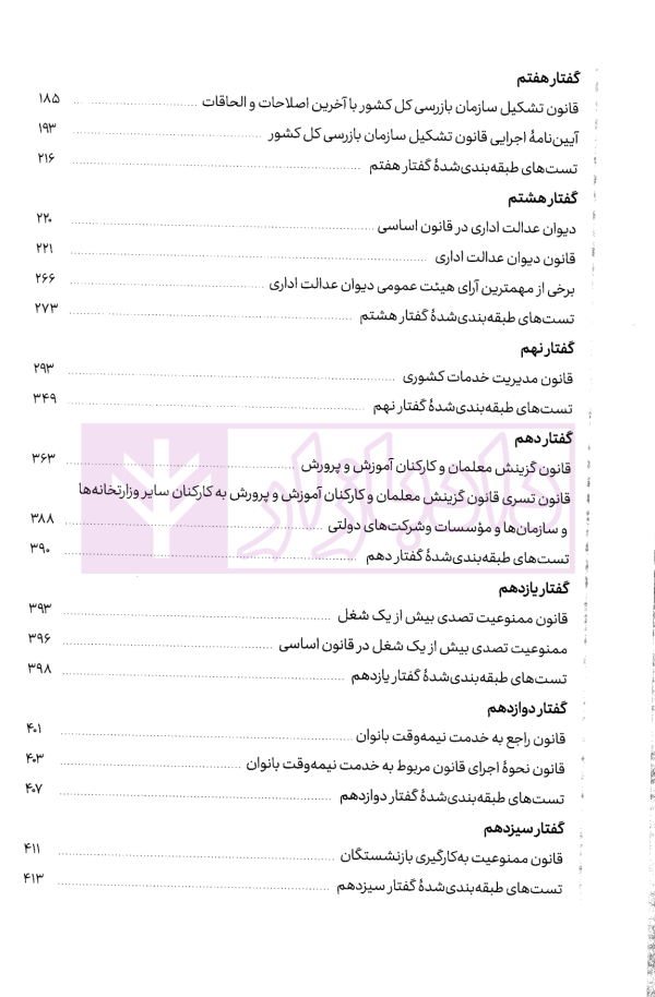 قوانین خاص حقوق اداری | قهرمانی