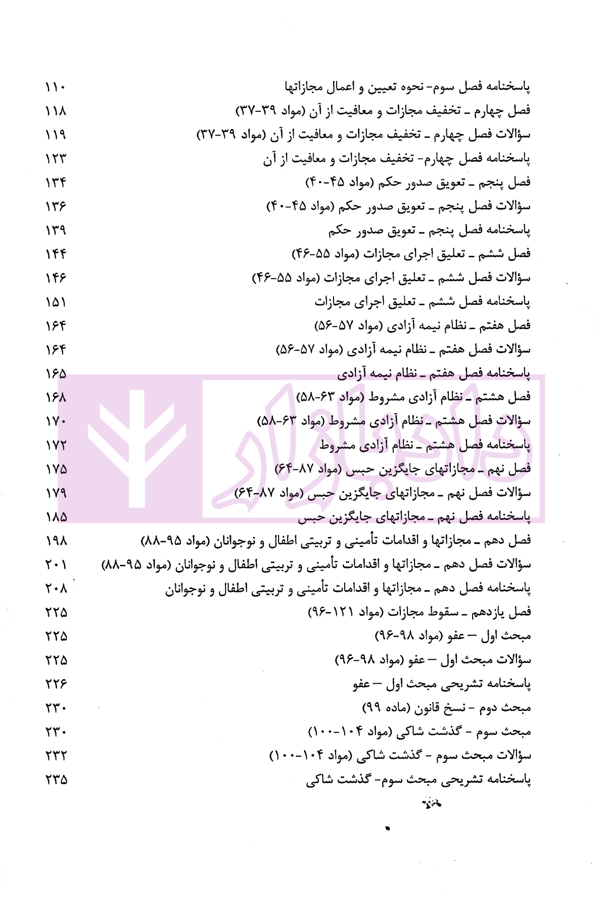 آزمون یار حقوق جزای عمومی (مجموعه پرسش های میکروطبقه بندی شده) قهرمانی-2 blank