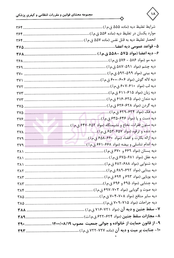 مجموعه محشای قوانین و مقررات انتظامی و کیفری پزشکی | دکتر ذبحی