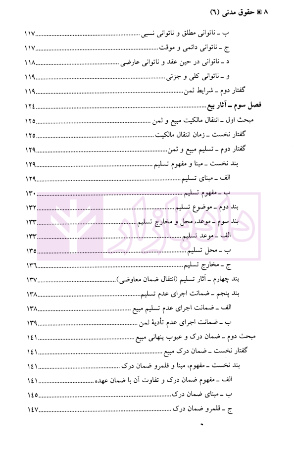 حقوق مدنی (6) بیع، اجاره، قرض، جعاله، صلح | دکتر حیاتی